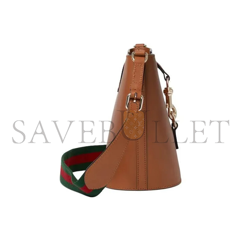 G*u*i leather mini bucket 782908 (20.5*18.5*12.5cm)